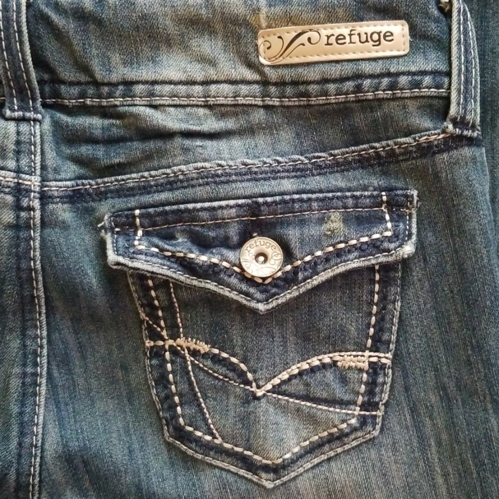 Refuge ripped denim jeans